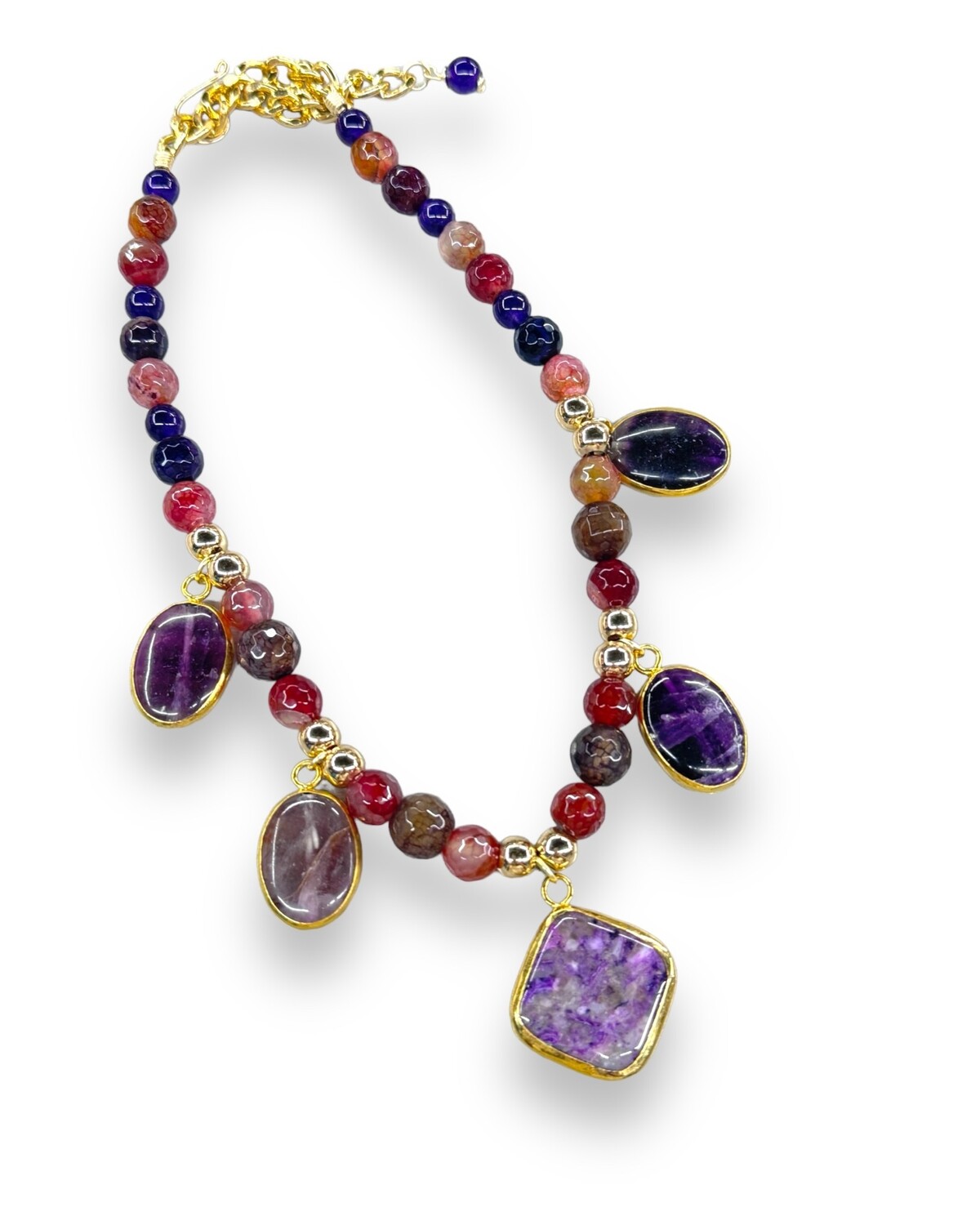 Real stones necklace