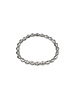 LO00156BRACCIALE ELASTICO SFERE PIATTE OCCH