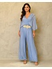 Sleeve one size Silk jumpsuit(more colors)