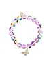 Lila Mariposa Charm Bracelet