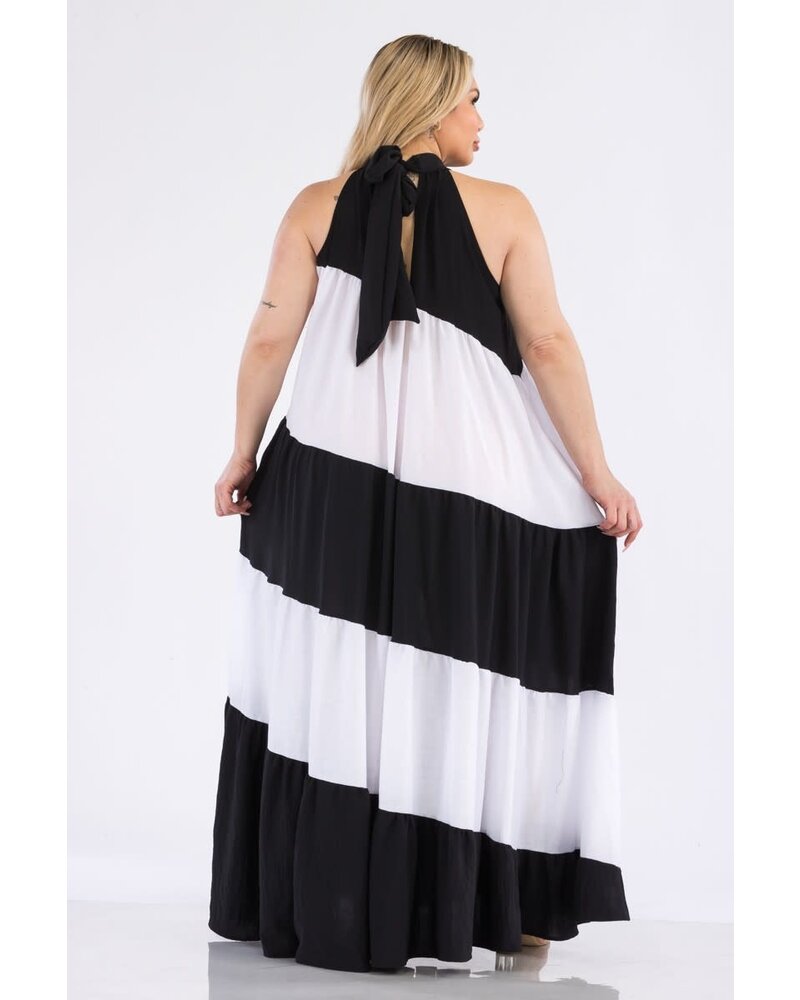 HALTER MAXI DRESS