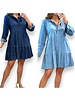 Cotton Denim Dress one size