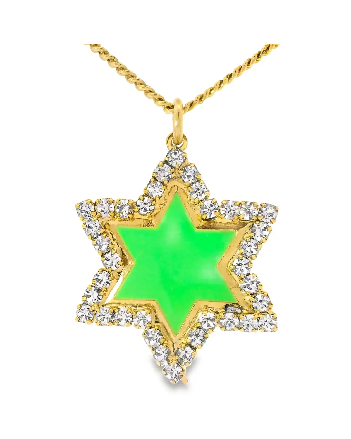Neon Star of David
