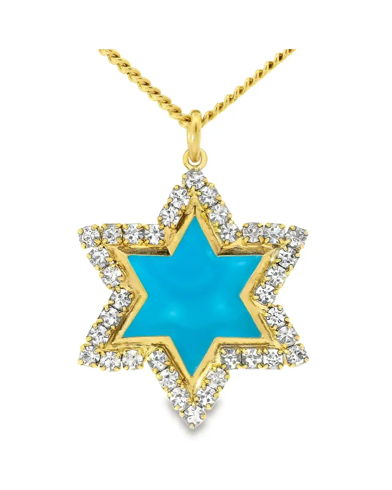 Neon Star of David