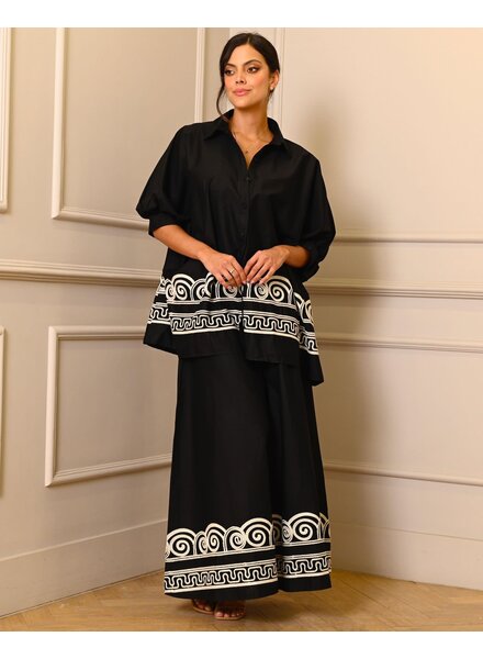 Black Cotton Set one size