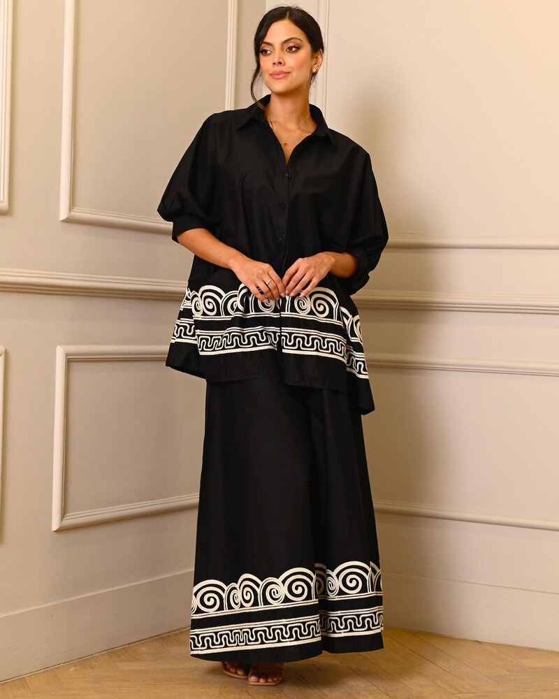 Black Cotton Set one size