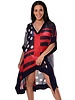 Ladies Beach Cover-Up Tunic w/V-neck One size