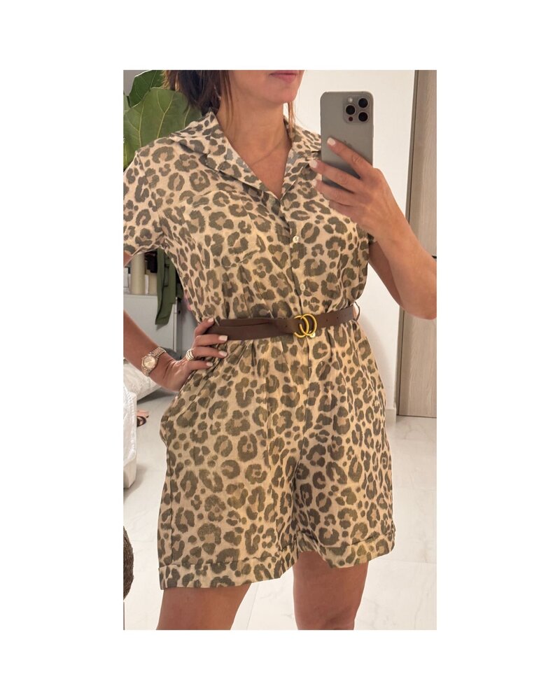 Animal Print One Size romper