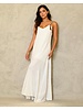 One size white Maxi Dress