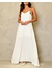 One size white Maxi Dress