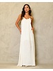 One size white Maxi Dress