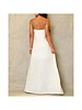 One size white Maxi Dress