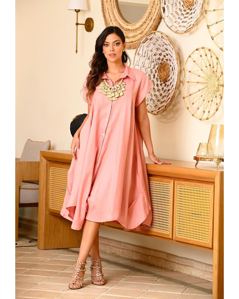 Best Seller Linen dress One size