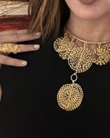 Multi circle necklace