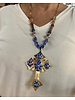Big cross  Ceramic Necklace