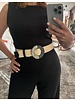 Leather Elastic Belt