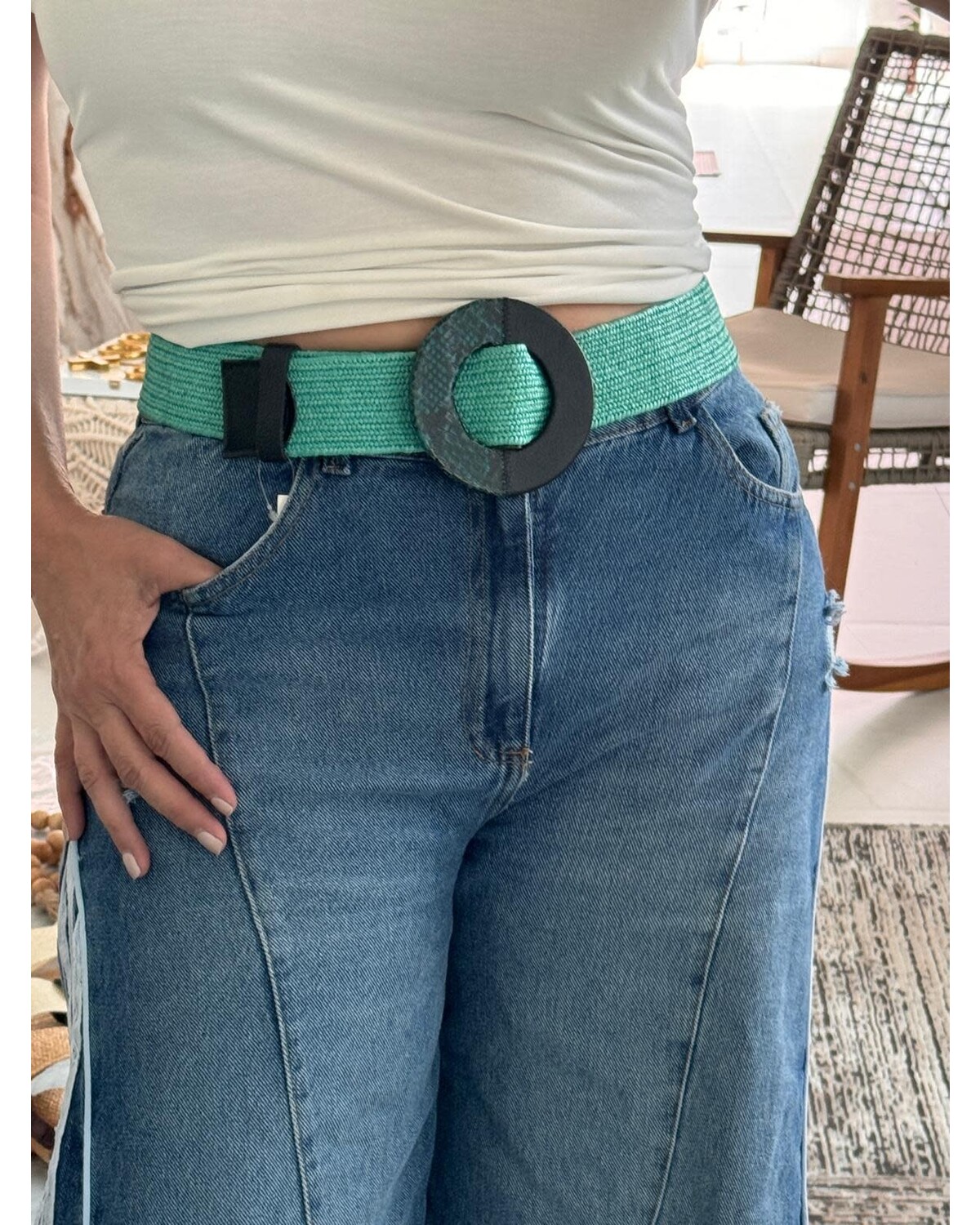 Elastic Leather Belt 2