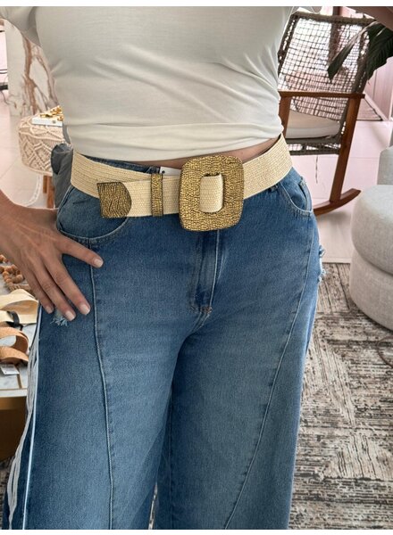 Elastic Leather Belt 8