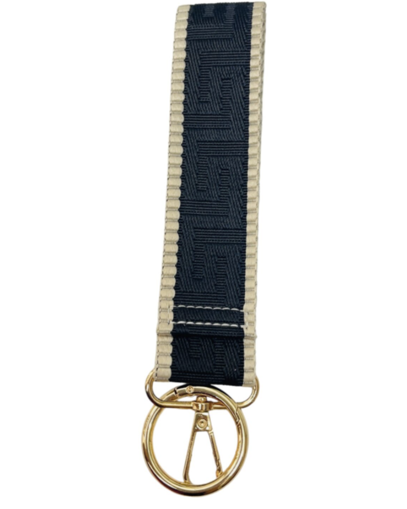 Greek Pattern keychain/celular belt