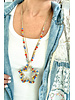 Big star long necklace