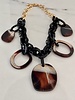 Amber waves necklace