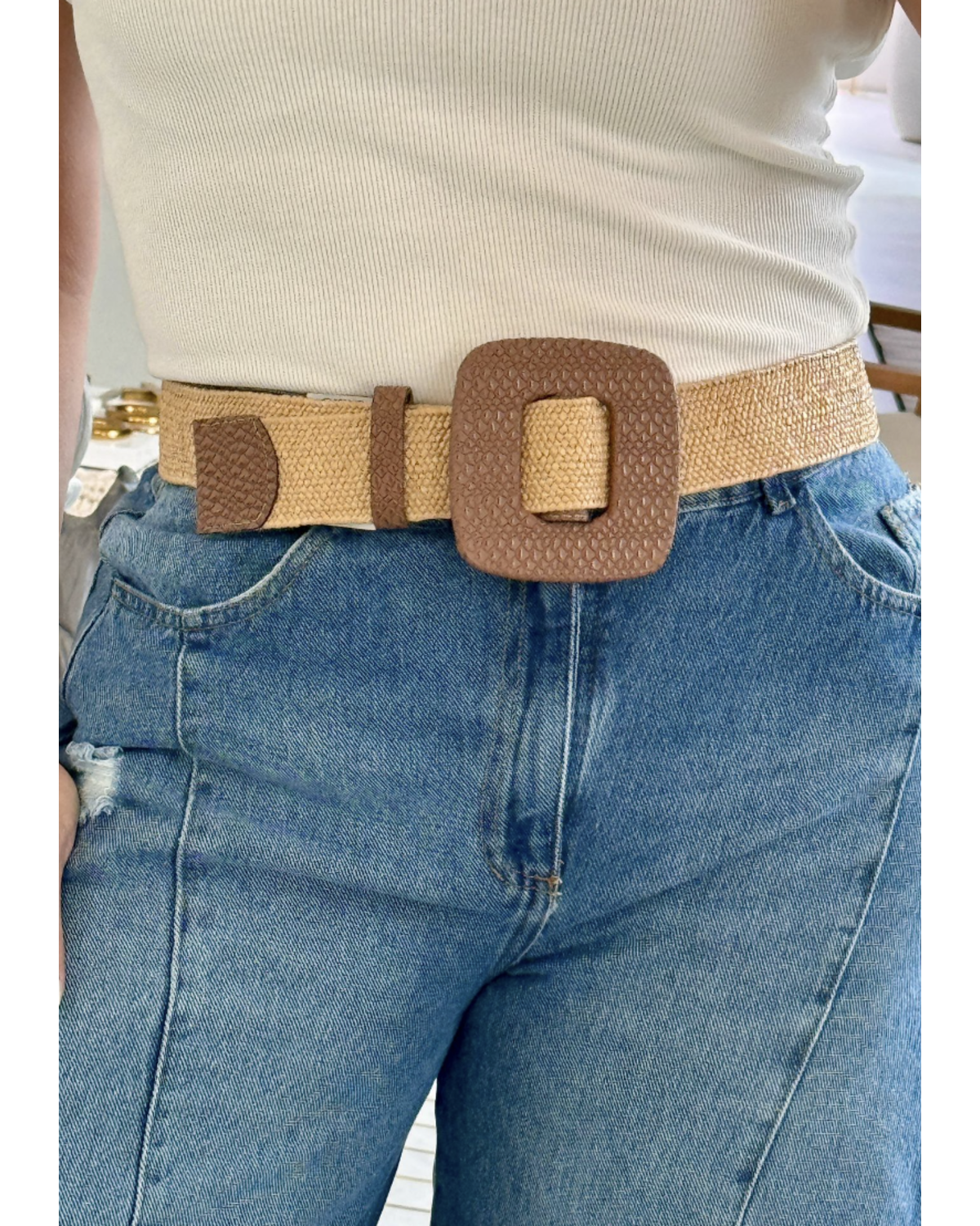 Elastic leather Belts 3