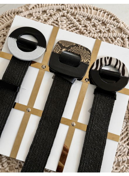 Elastic leather Belts 4