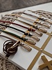 Sleek strap leather belt