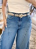 Whisper leather belt