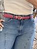 Whisper leather belt