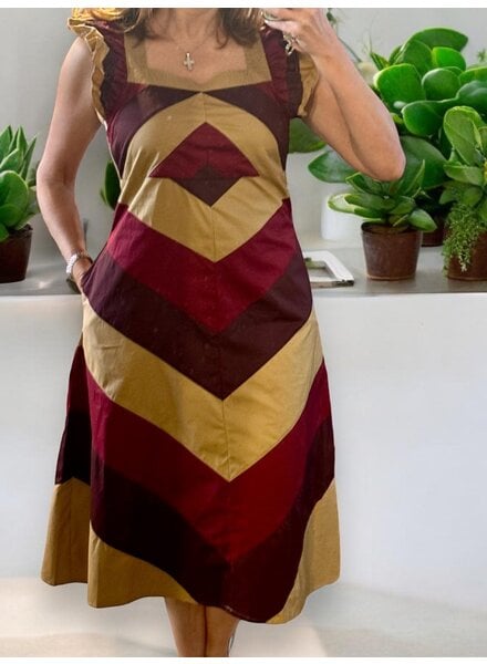 Fall Color block Dress