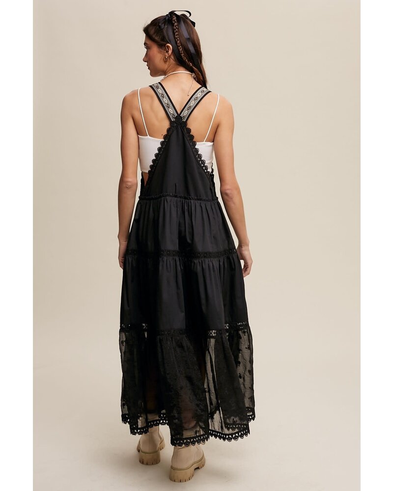 Laced Overall Maxi Dress Preorders