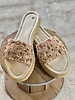 Handmade Sandals Lace & Pearls