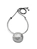 AL02226COLLIER RIGIDE PETIT RONDE BRUT