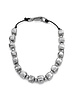al02230COLLIER 16 CUBE BOMBE E BOULE