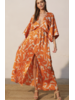 kimono maxi dress