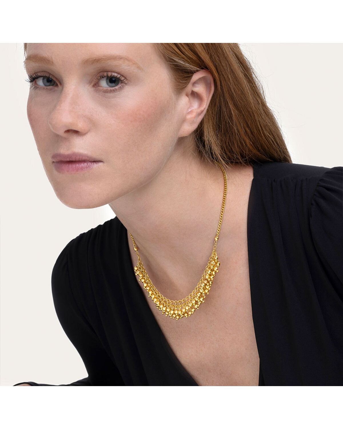 DD01042COLLANA MAGLIA MULTISFERE