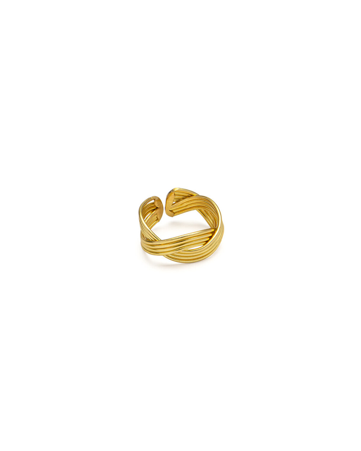 DD15079ANELLO FASCIA MULTILINEE ONDULATE