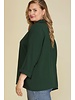 Plus Basic V neck Top