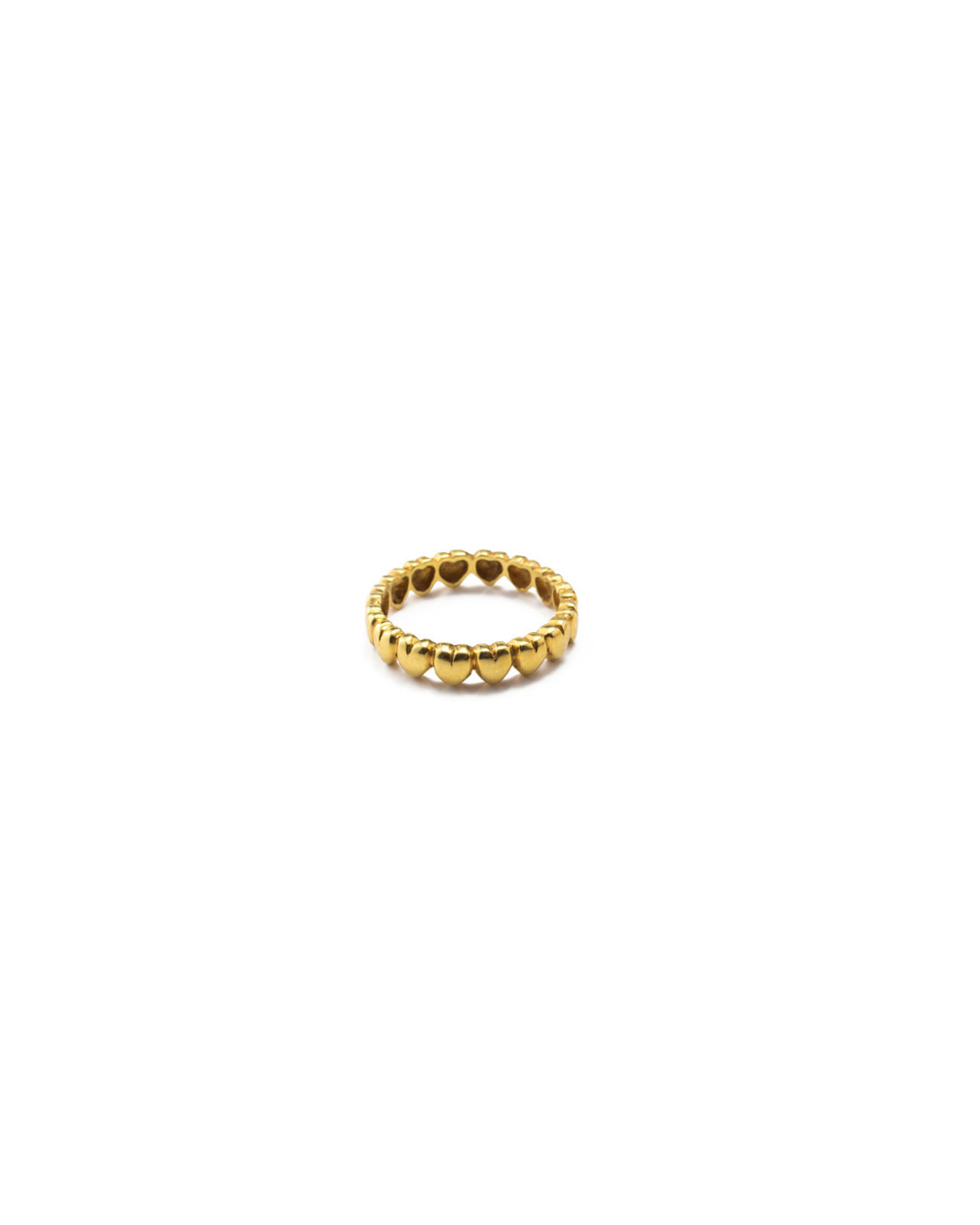 pg4002ANELLO CUORE SINGOLO TORCHON