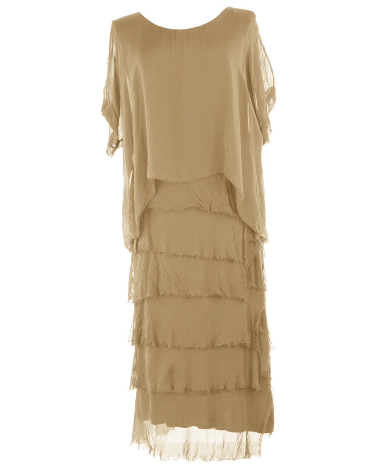 Silk Maxi Dress one size