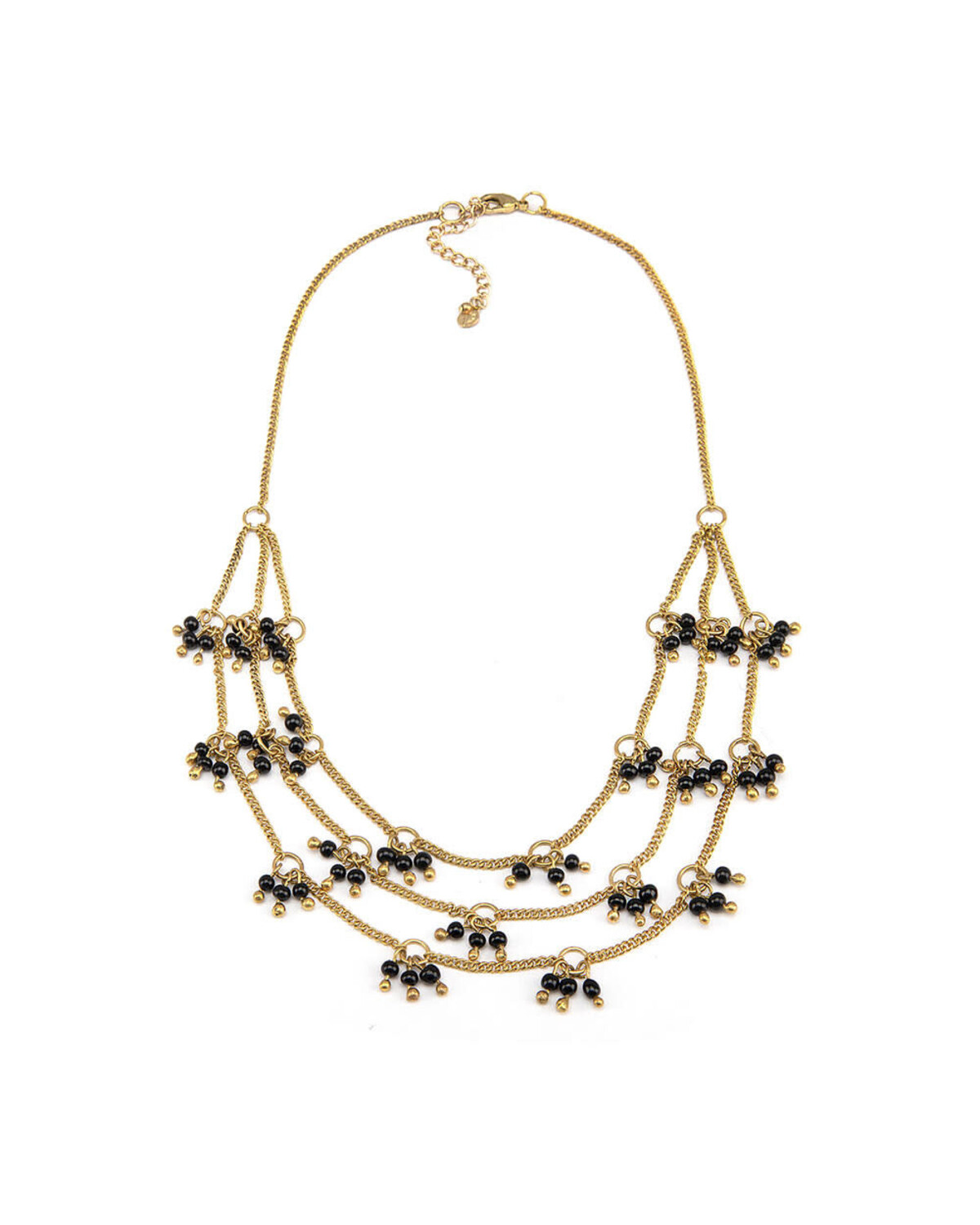 COLLANA 3 CATENE MICRO SFERE FTG1011