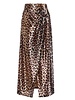 Animal print skirt