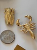 Set of  2 pins scorpio