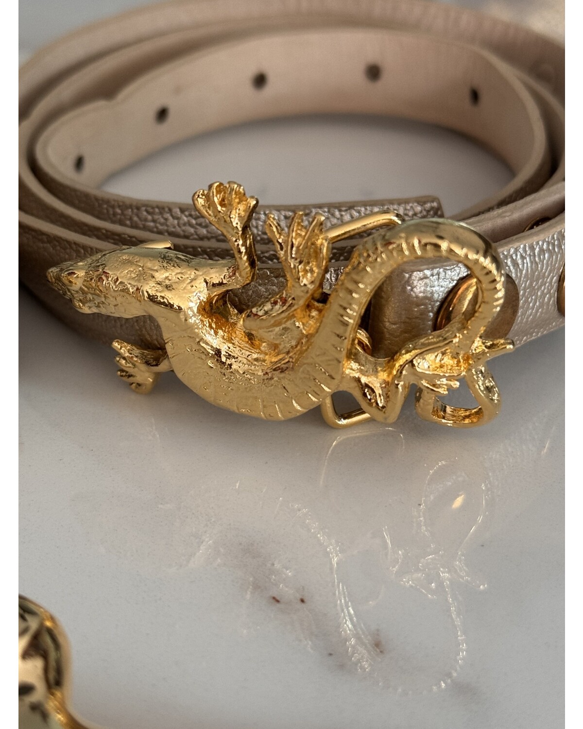 Leather belts 2cm