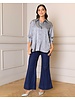 LIGHT BLUE CRISTAL’S BLOUSE ONE SIZE