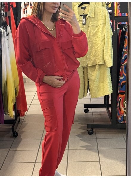Scuba Lounge wear red