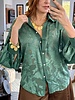 Sleeve Cuffs With Button Closure Green