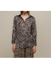Animal print fluid shirt