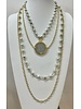 Multi Layers Gimp Necklace